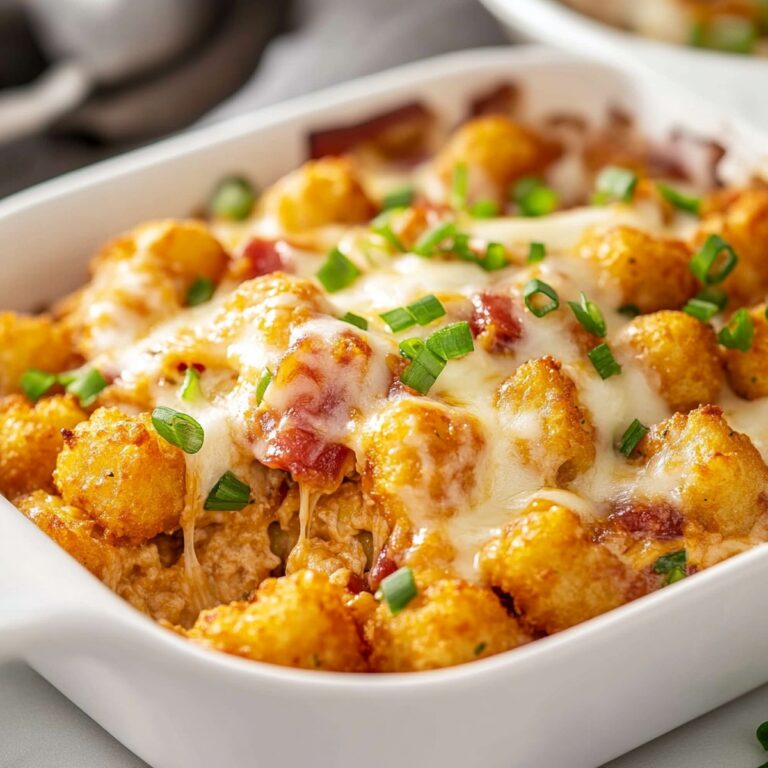 Easy Tater Tot Casserole Recipe