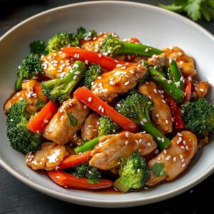 Teriyaki Chicken with Veggies Recipe