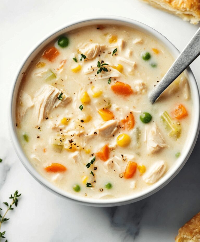 Chicken Pot Pie Soup Recipe
