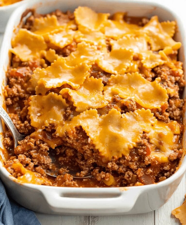 Easy Sloppy Joe Casserole Recipe