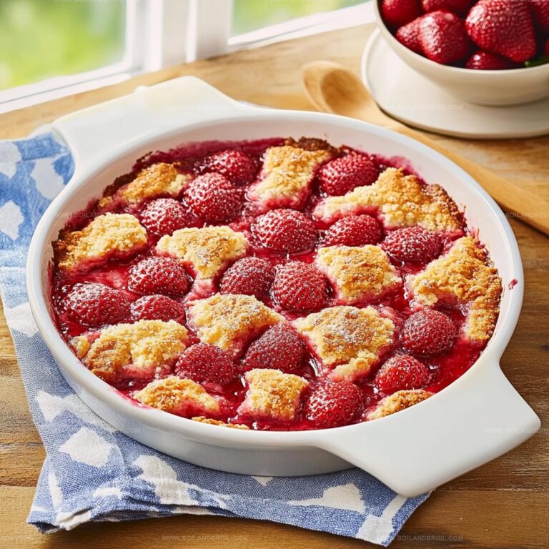 Easy Southern Strawberry Cobbler Recipe