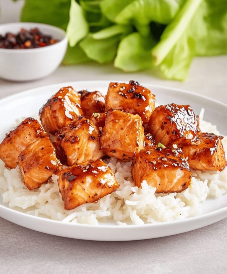 Mouthwatering Honey Garlic Salmon Bites Recipe