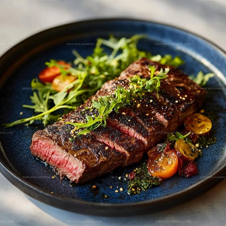 Perfectly Seared Australian Wagyu Flank Steak Recipe