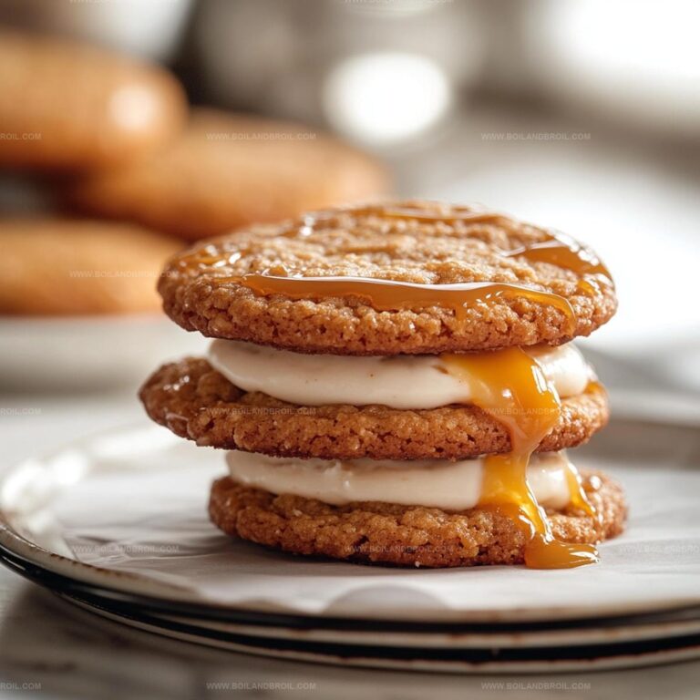 Caramel Cream Cookies Recipe