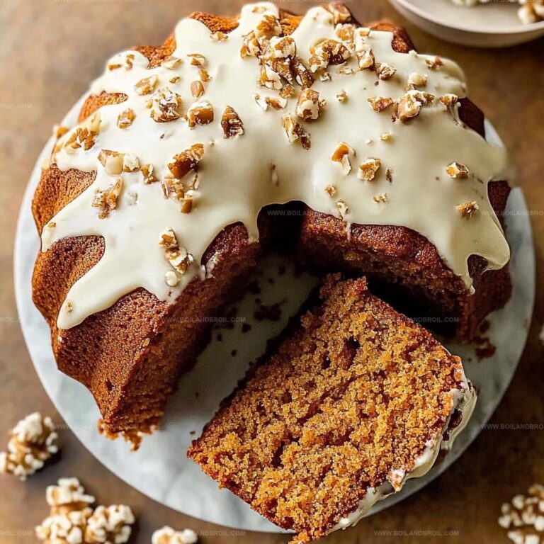 Carrot Bundt Cake Recipe