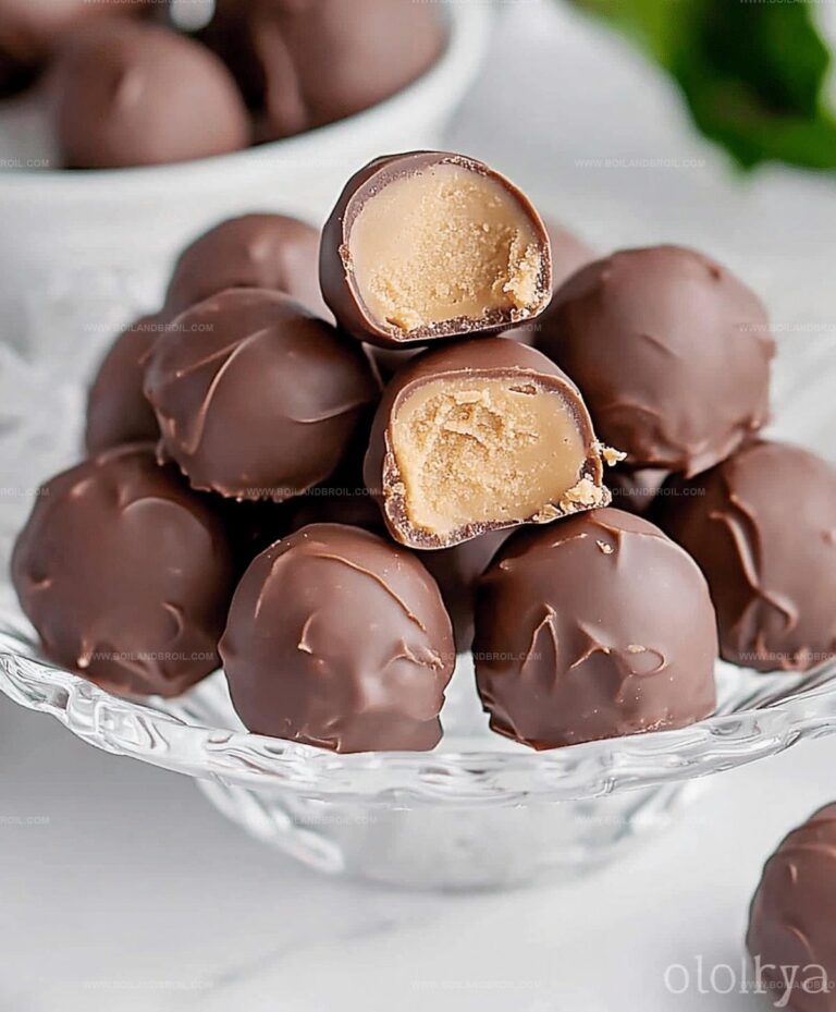 4 Ingredient Peanut Butter Balls Recipe