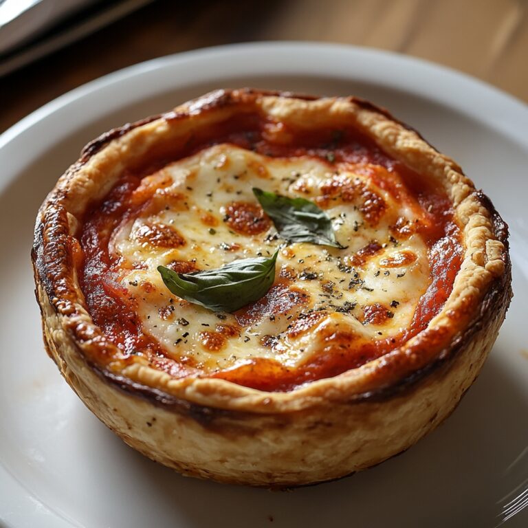 Deep Dish Pizza Pot Pie Recipe