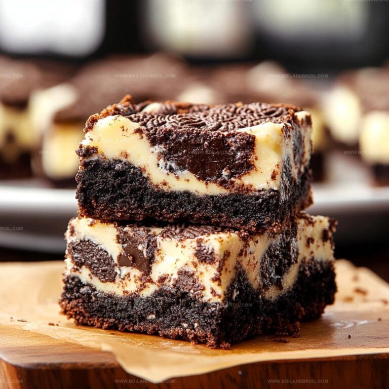 Decadent Oreo Cheesecake Brownies Recipe