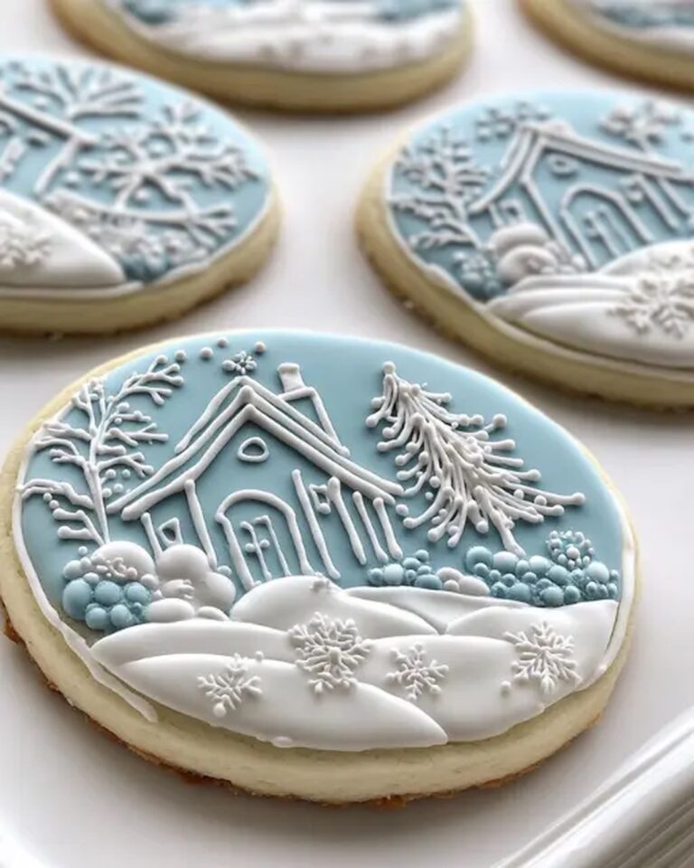 Winter Wonderland Sugar Cookies Recipe