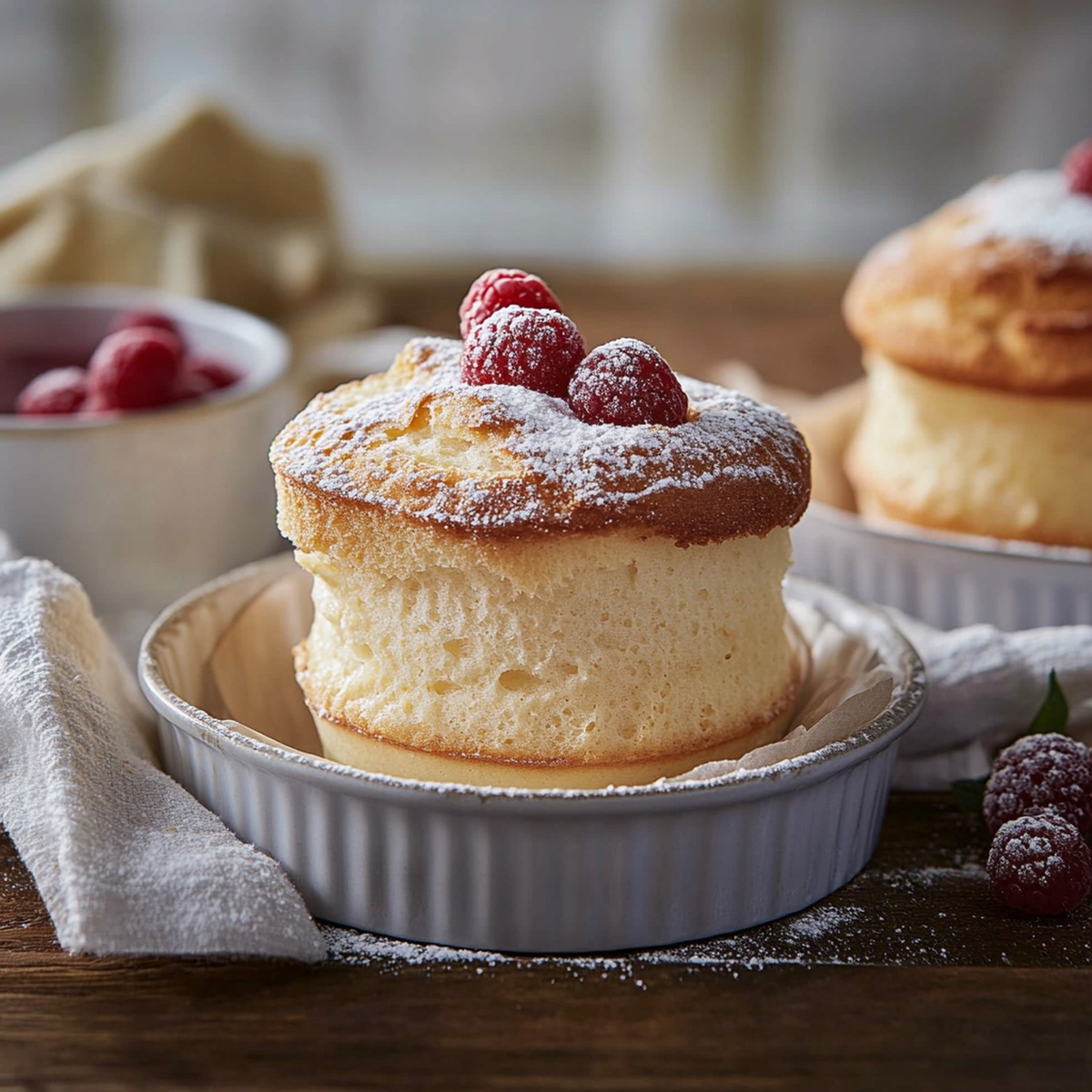 Fluffy Vanilla Souffle Delight Recipe