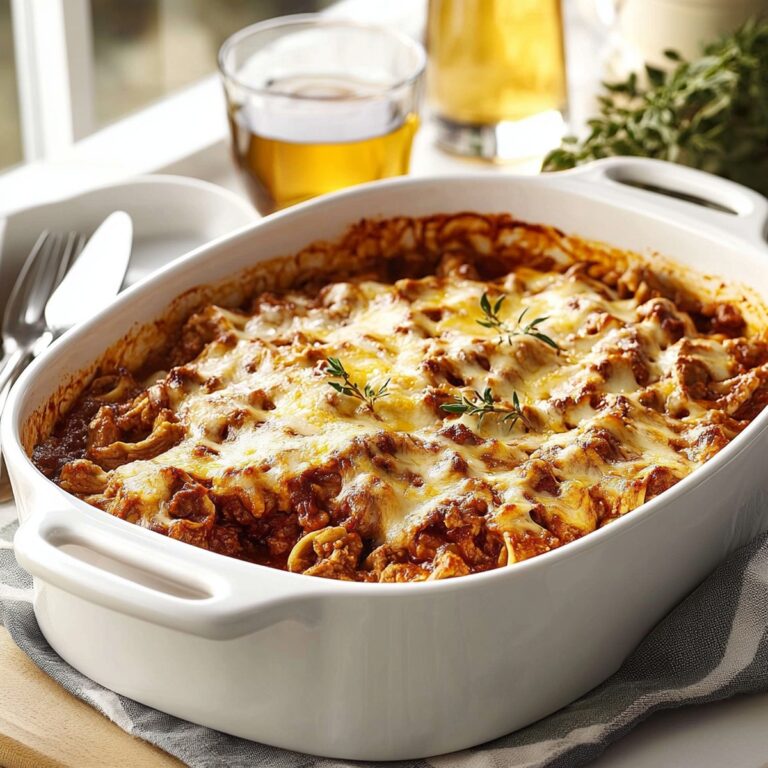 Hearty Beef Lombardi Casserole Recipe
