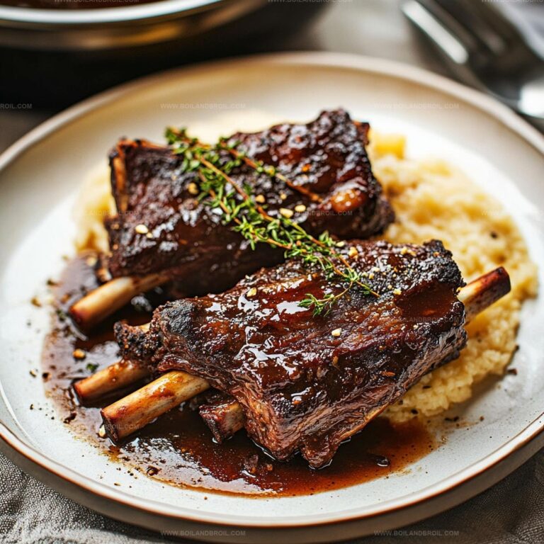 Tender Instant Pot Beef Short Ribs Recipe