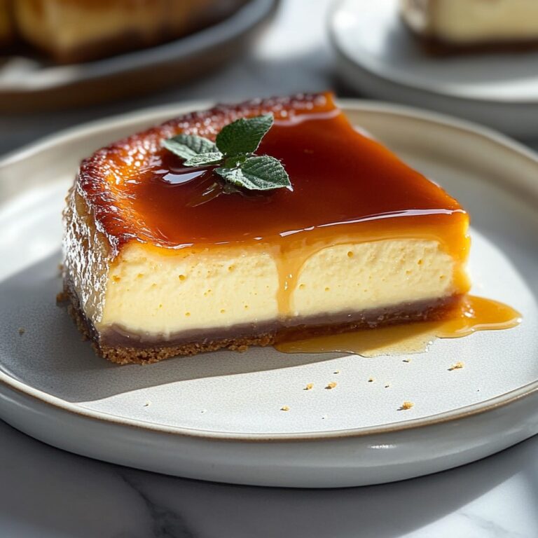 Salted Caramel Cheesecake Brulee Recipe