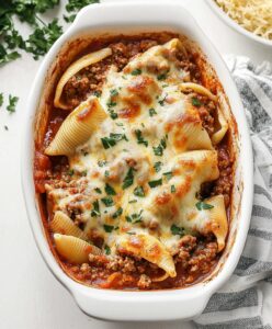 Stuffed Shells With Ground Beef Recipe