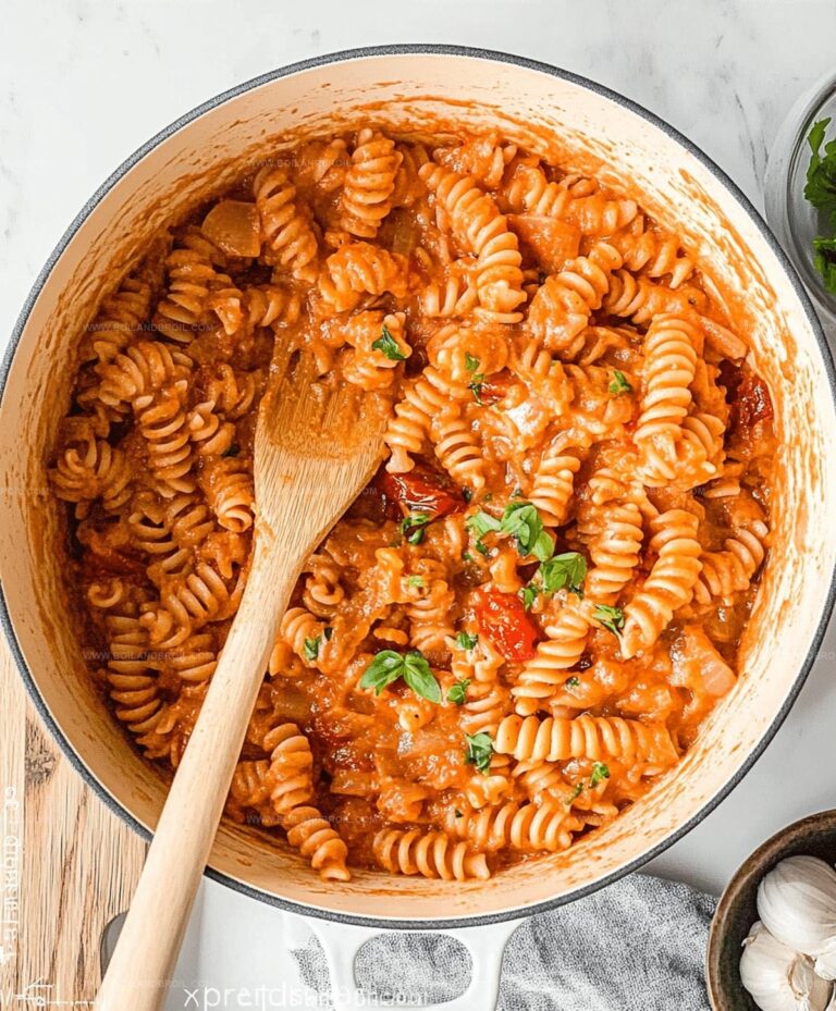 Easy One Pot Creamy Tomato Pasta Recipe