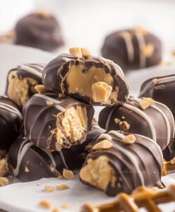 Chocolate Peanut Butter Pretzel Candies Recipe