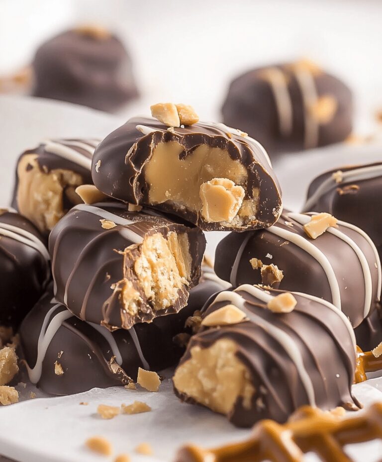 Chocolate Peanut Butter Pretzel Candies Recipe