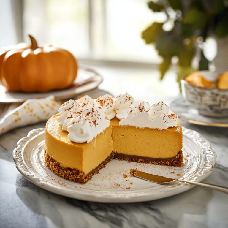 Ultimate No-Bake Pumpkin Cheesecake Recipe