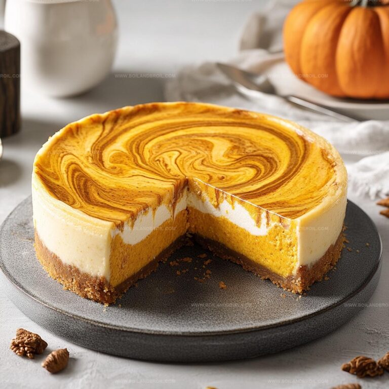 Pumpkin Swirl Cheesecake Delight Recipe
