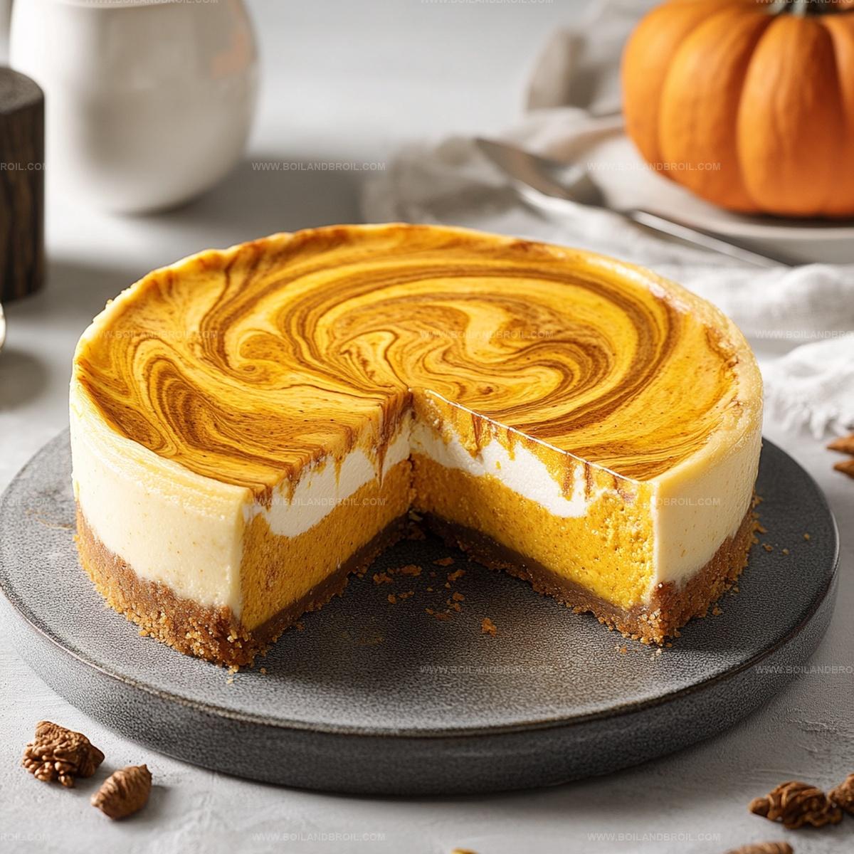 Pumpkin Swirl Cheesecake Delight Recipe