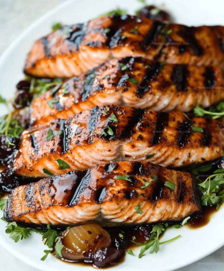 Balsamic Glazed Salmon Recipe
