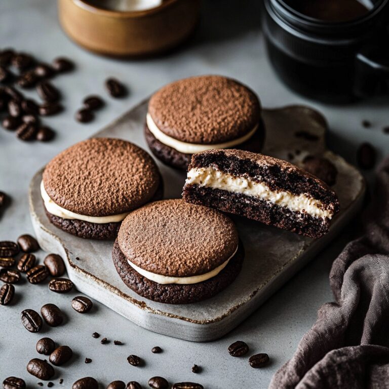 Coffee Cookies with Mascarpone Filling A Perfect Treat for Coffee Lovers Recipe