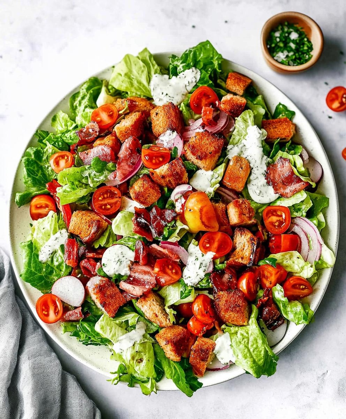 Brisk BLT Salad Recipe