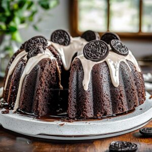 Irresistible Chocolate Oreo Bundt Cake Recipe