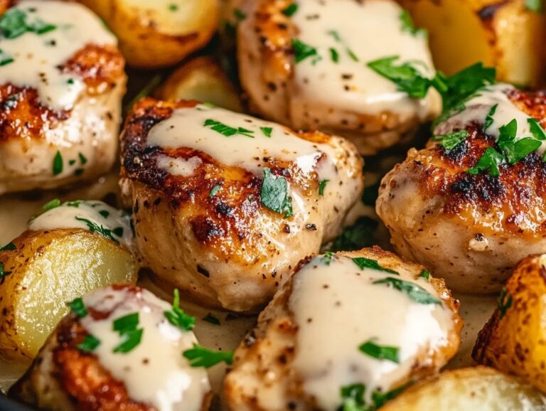 Garlic Butter Chicken Bites Recipe