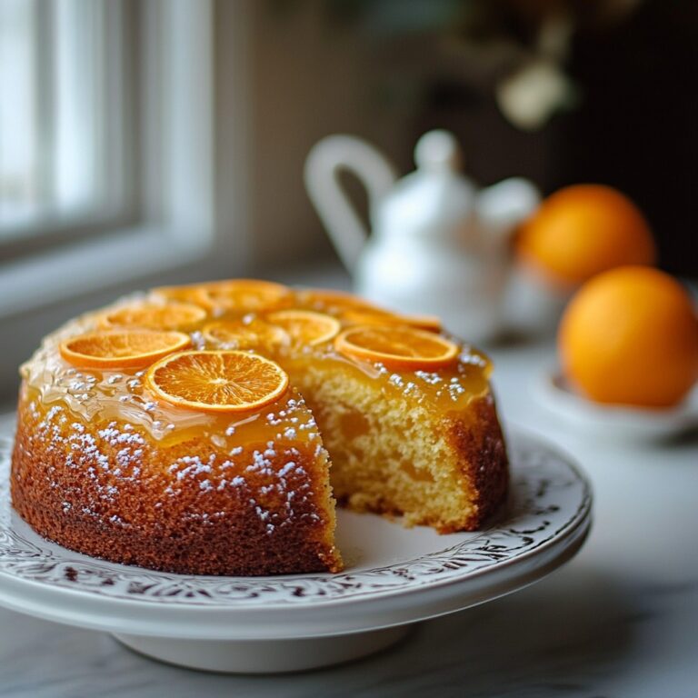 Zesty Orange Upside-Down Cake Recipe