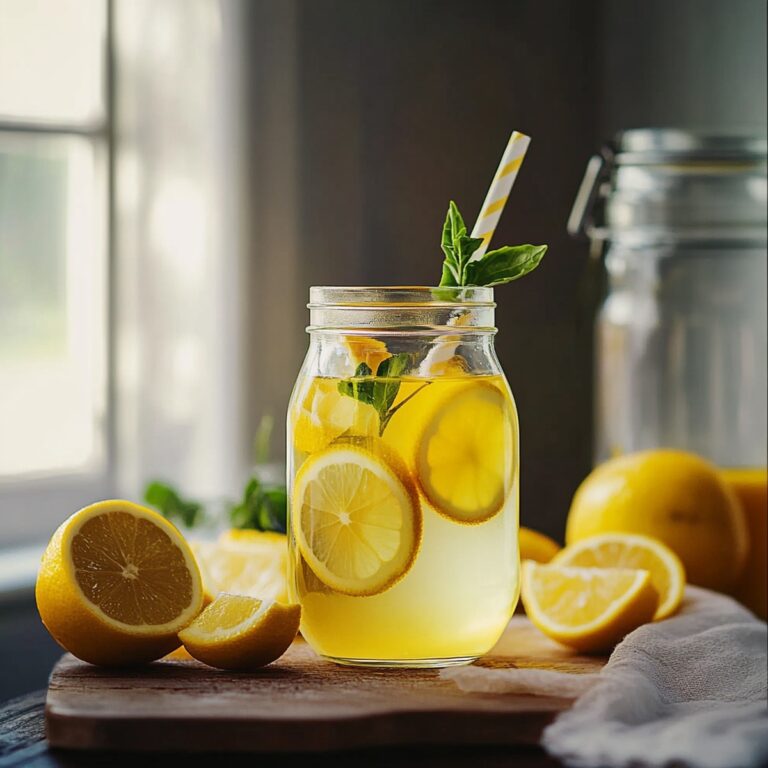Refreshing Non-Alcoholic Limoncello Recipe