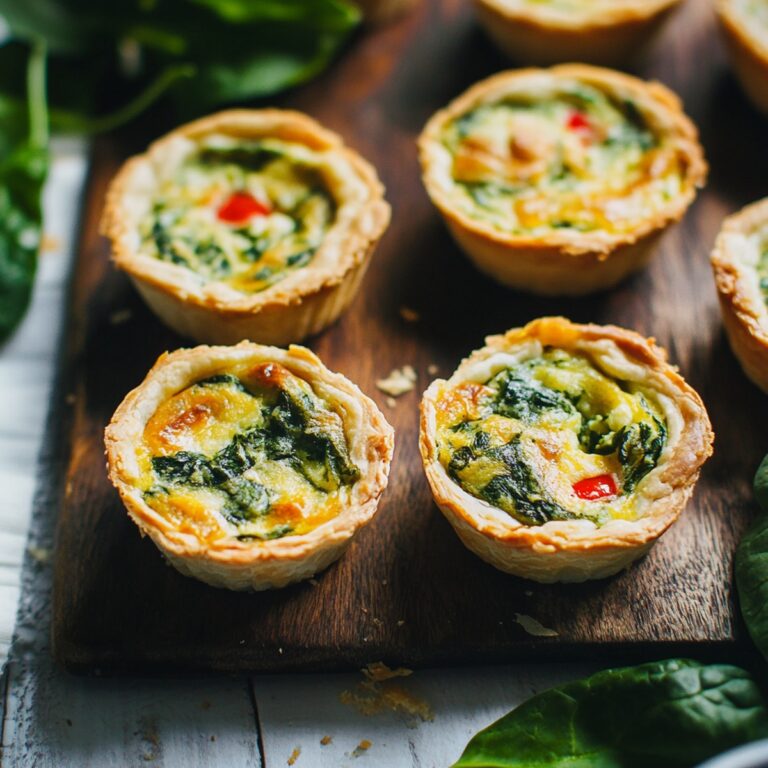 Spinach Quiche Muffins Recipe