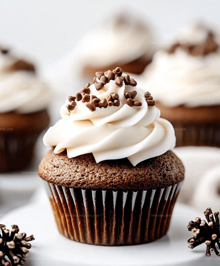 Easy Gingerbread Cupcakes Recipe