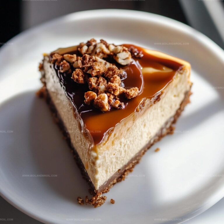 Caramel Crunch Cheesecake Recipe