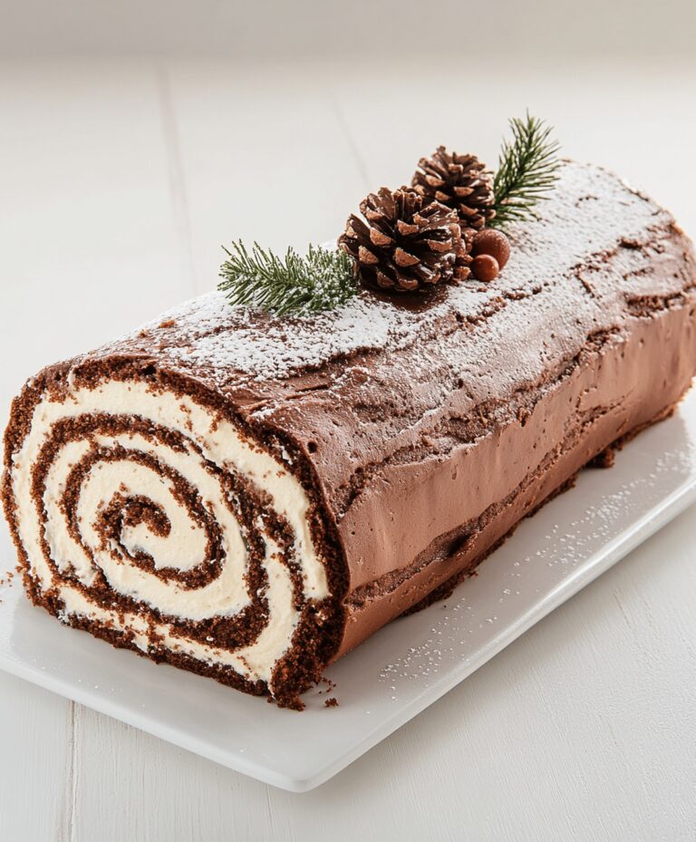 Yule Log Cake (buche De Noel) Recipe