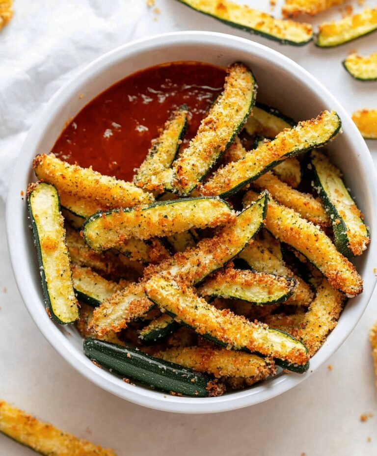 Air Fryer Zucchini Fries Recipe