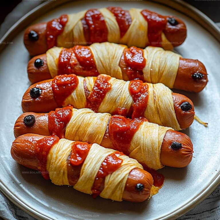 Mummy Hot Dogs Recipe