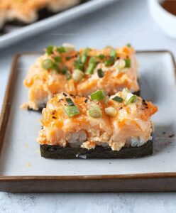 Salmon Sushi Bake Recipe