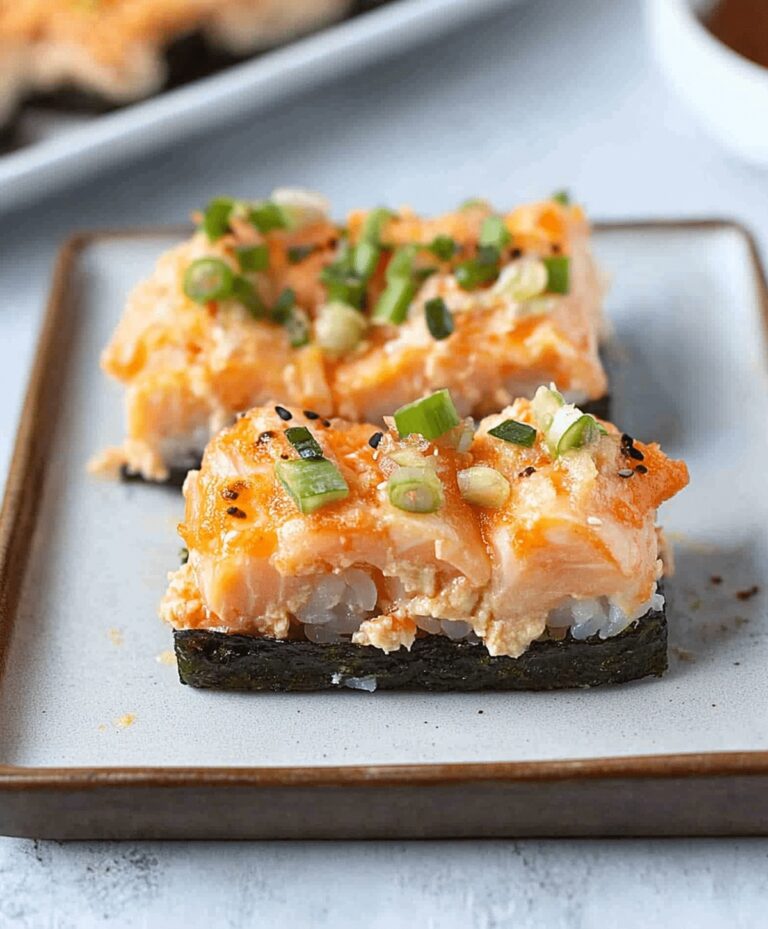 Salmon Sushi Bake Recipe