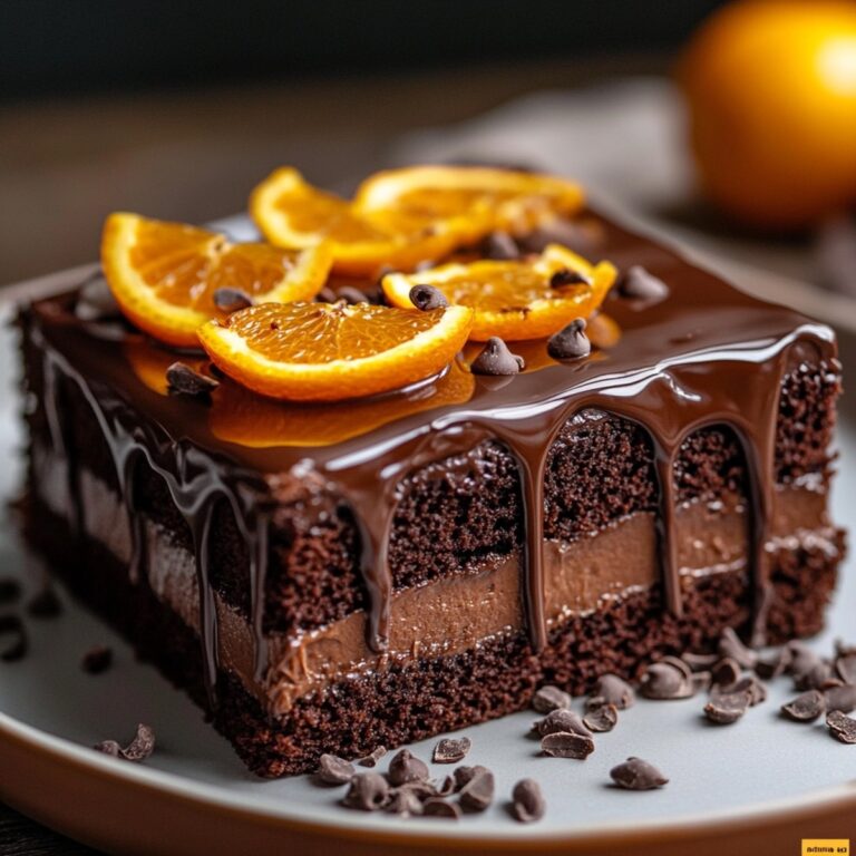 Chocolate Orange Traybake Recipe