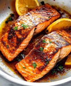 Pan Fried Orange Salmon Recipe