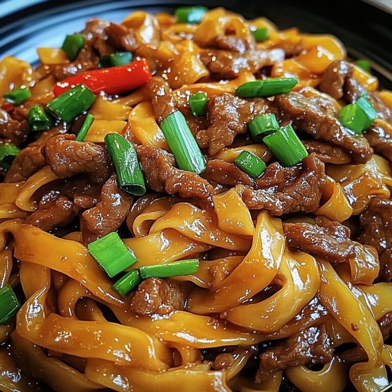 Sticky Beef Noodles Recipe