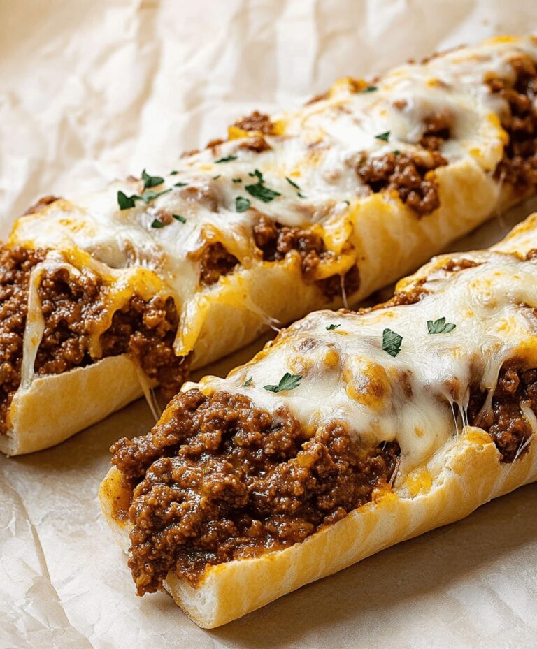 Garlic Bread Sloppy Joes Recipe