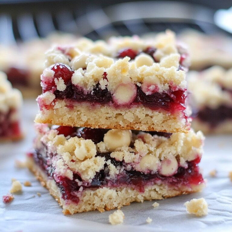 Cranberry Crumble Bars Recipe
