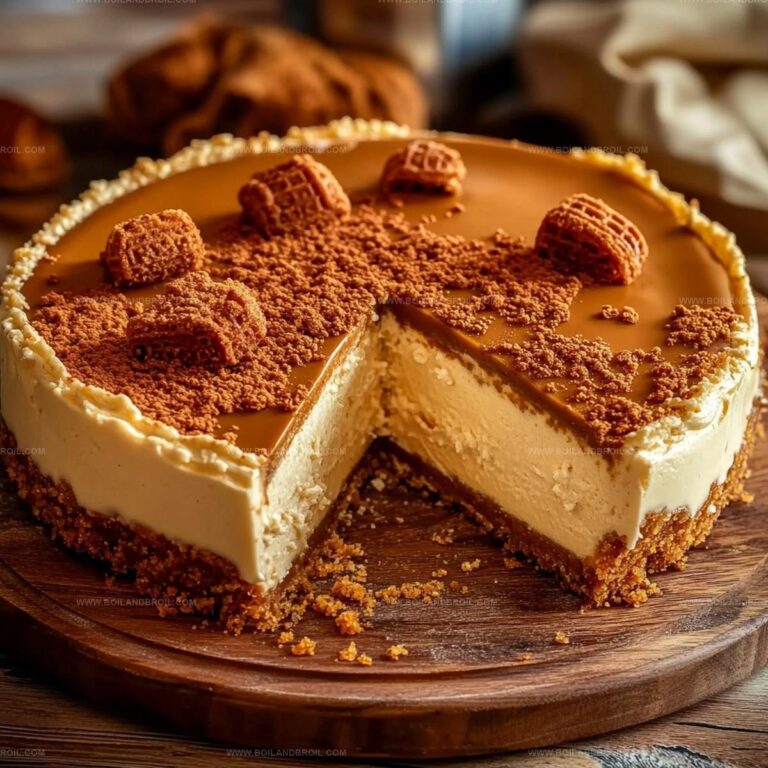 Decadent Triple Biscoff Cheesecake Recipe