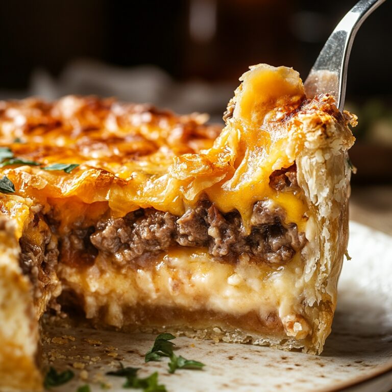 Impossible Cheeseburger Pie Recipe