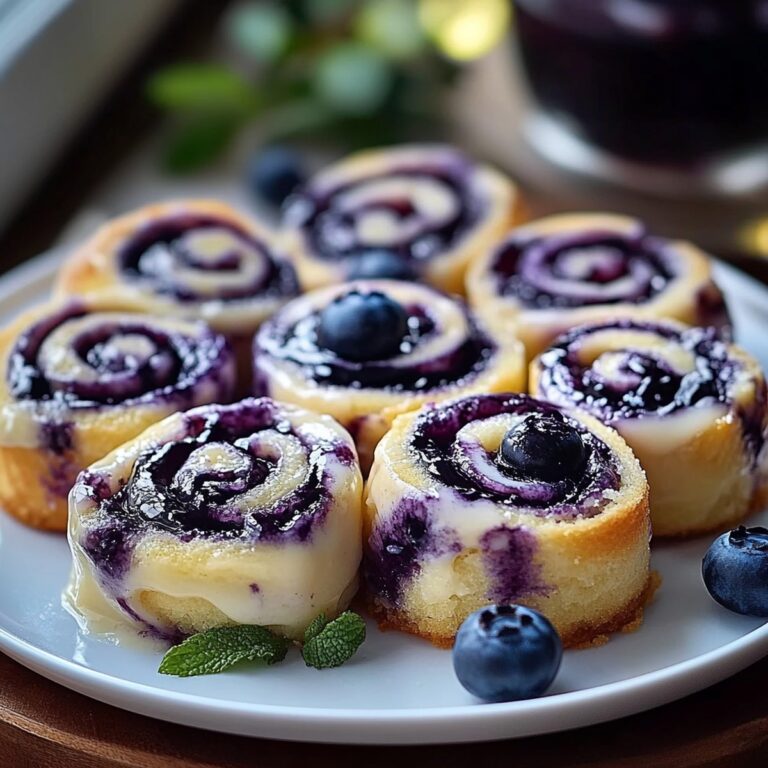 Blueberry Cheesecake Rolls Recipe
