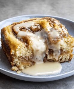 Cinnamon Roll Cake Recipe