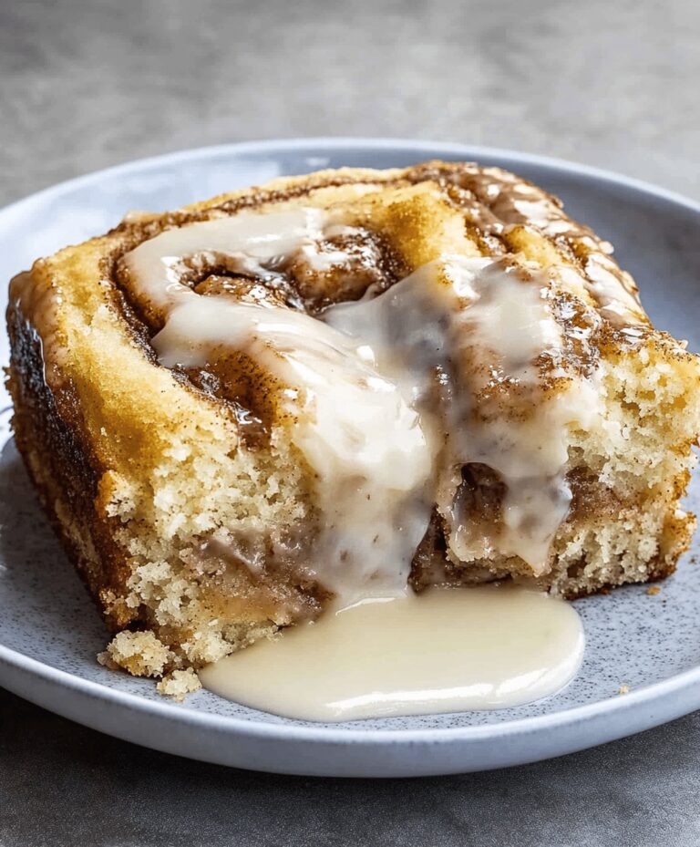 Cinnamon Roll Cake Recipe