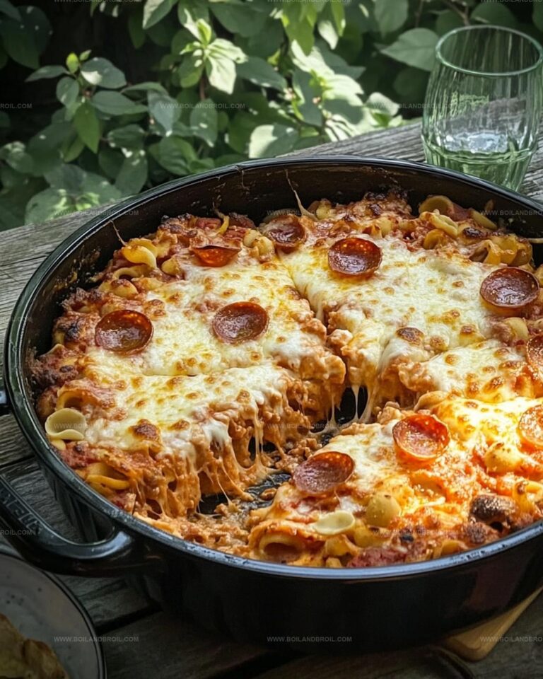 Crock Pot Pizza Casserole Recipe